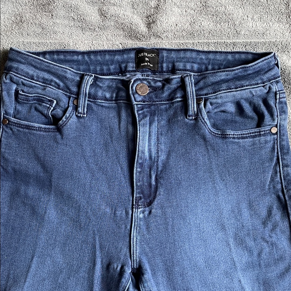 Just Black High Rise Denim Jeans